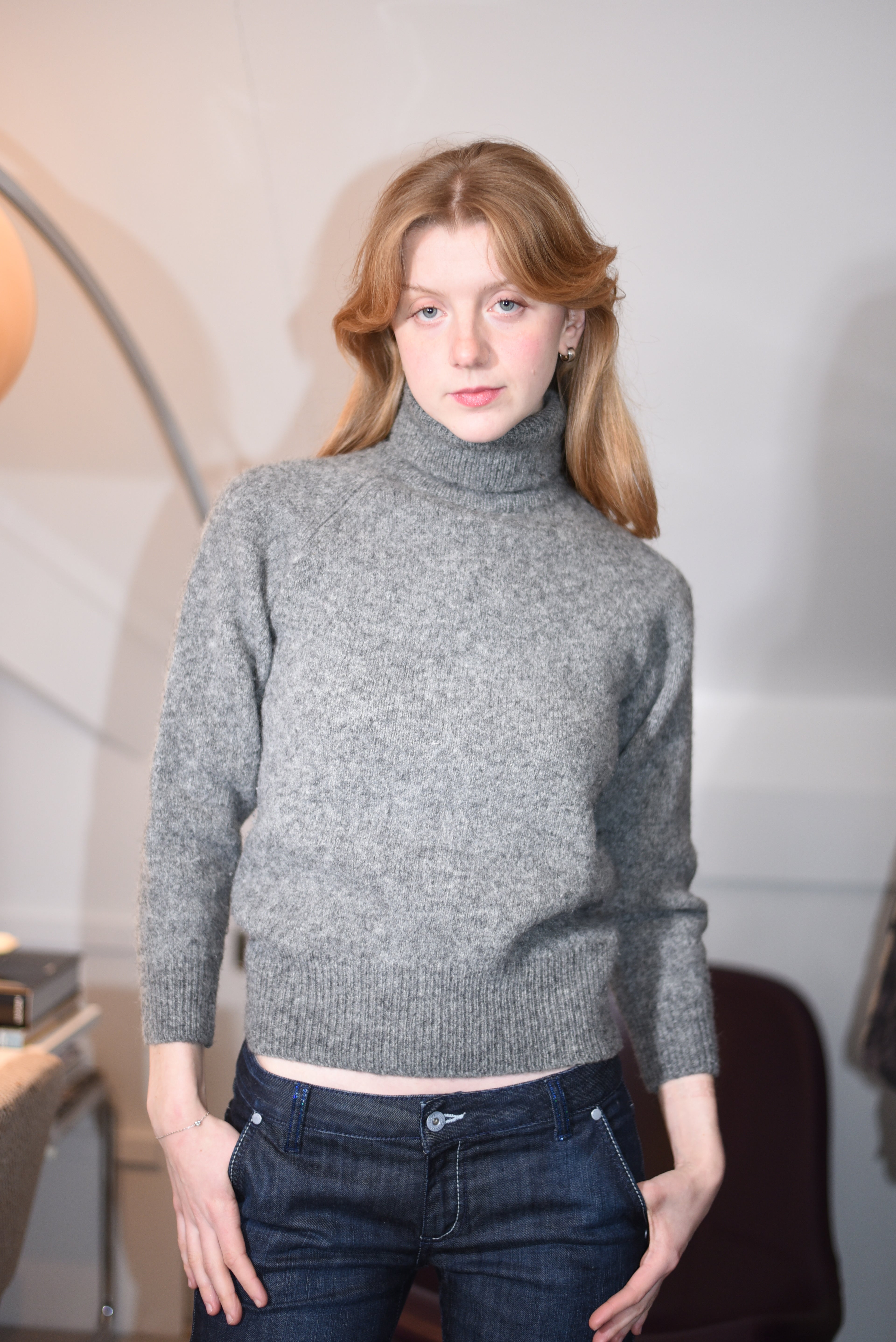 Judane shetland wool turtleneck sweater