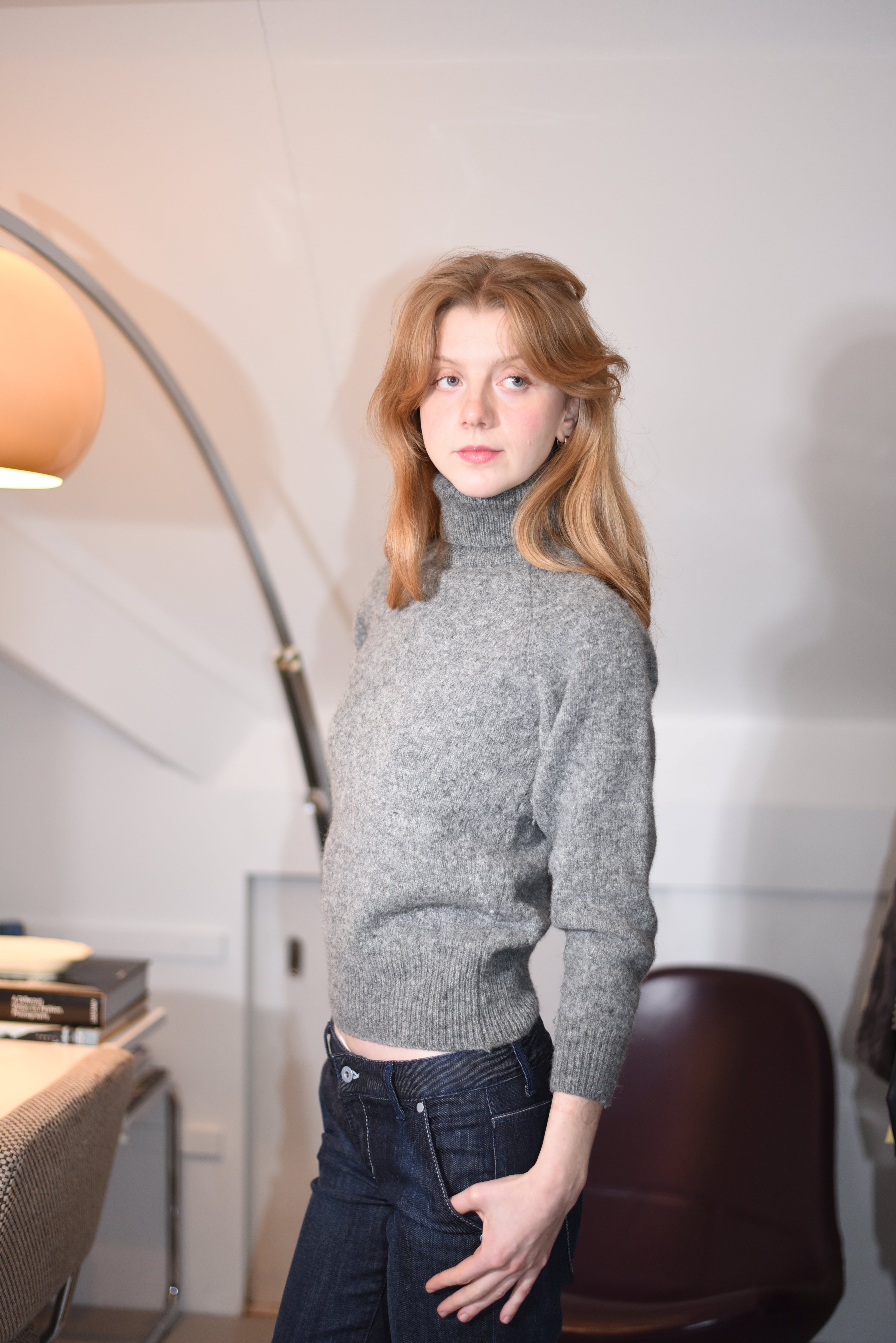 Judane shetland wool turtleneck sweater