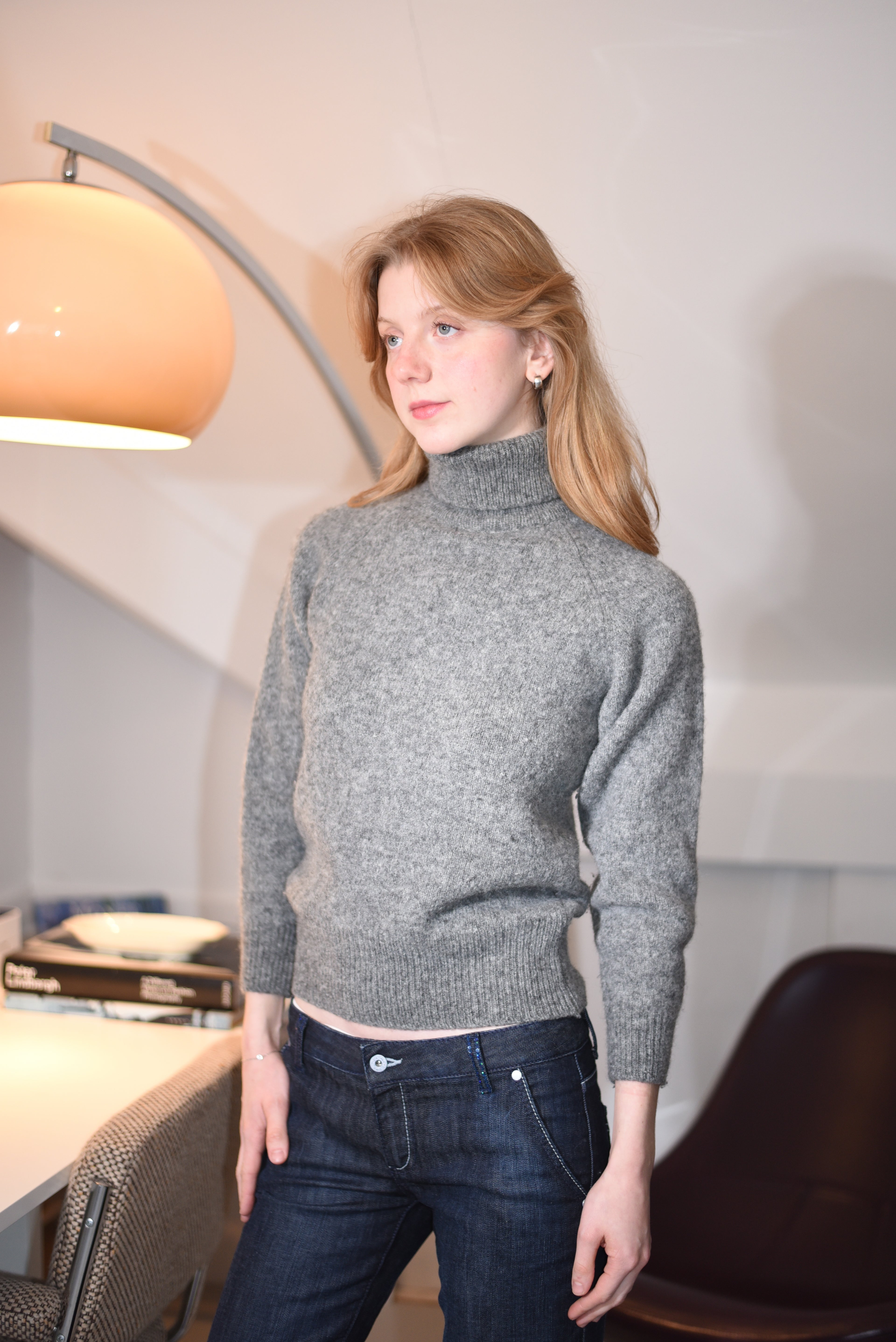 Judane shetland wool turtleneck sweater