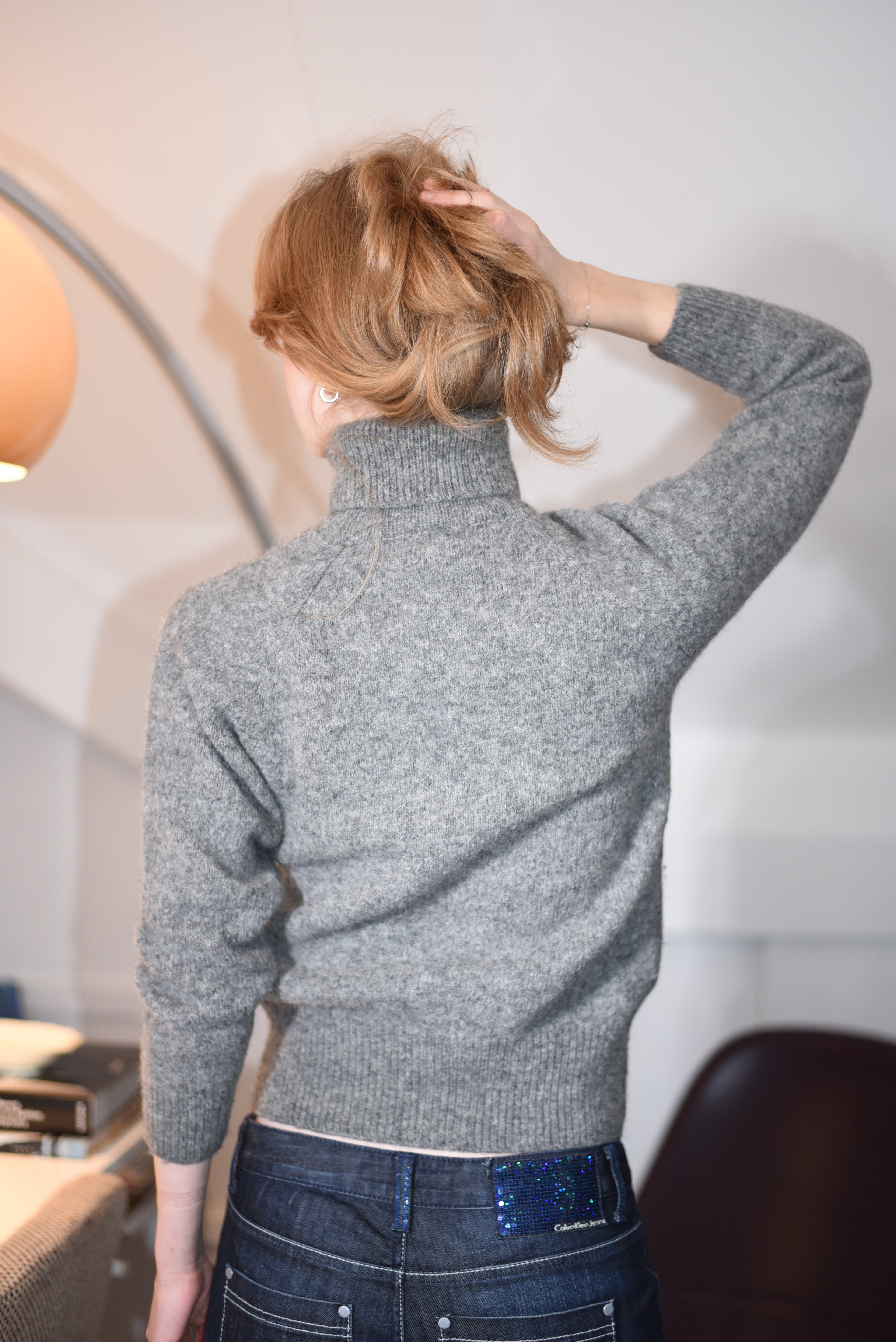 Judane shetland wool turtleneck sweater